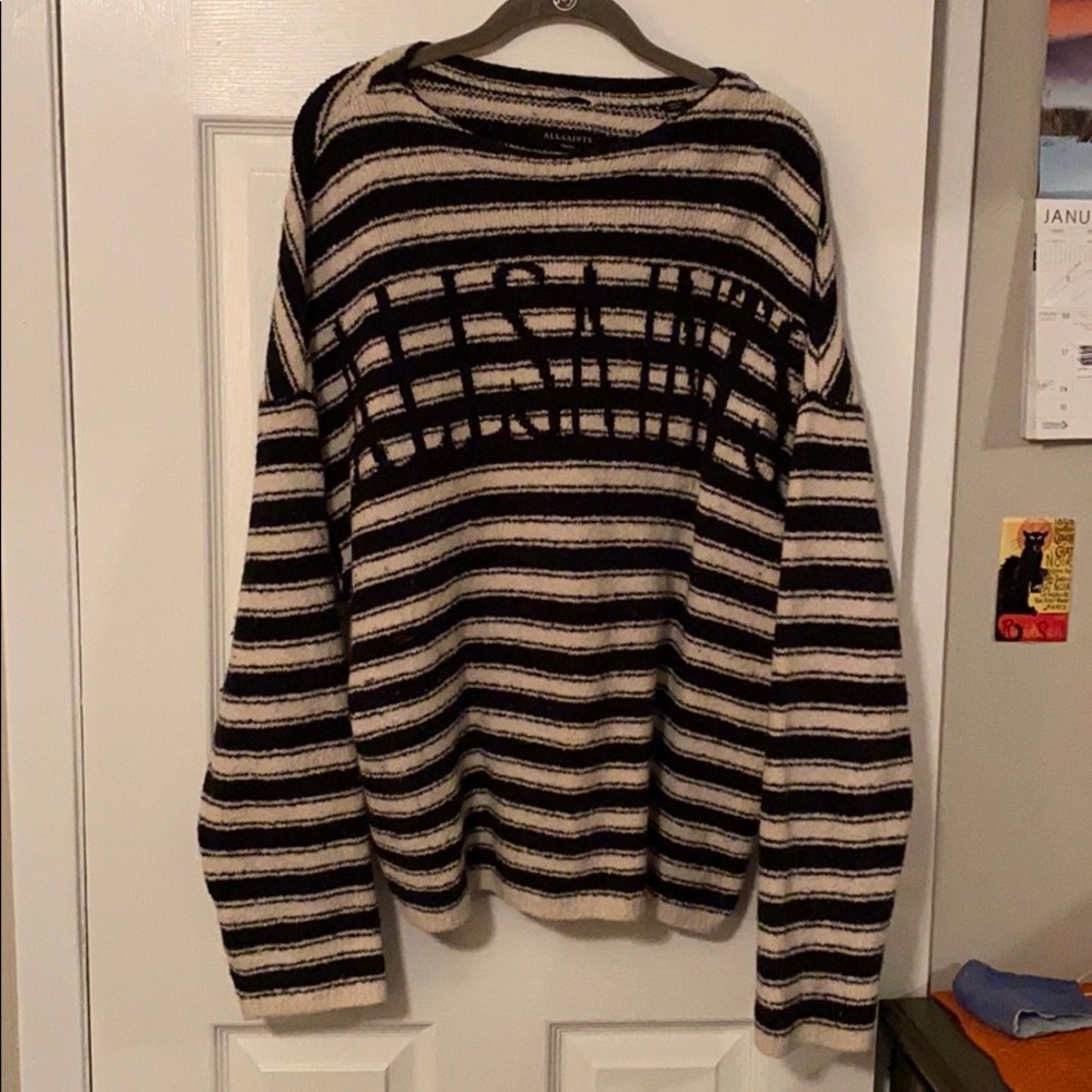 Oversized, super comfy All Saints sweater.